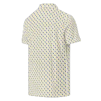 Men’s Fitted State of Michigan Polo in Maize and Blue – Image 3