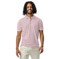 Men’s Fitted State of Alabama Polo in Crimson – Image 3