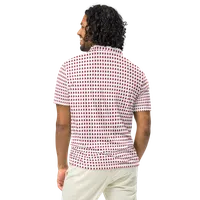 Men’s Fitted State of Alabama Polo in Crimson – Image 5