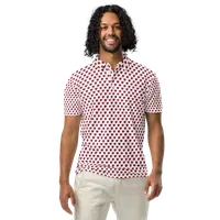 Men’s Fitted State of Arkansas Polo in Cardinal Red – Image 5