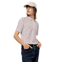 Men’s Fitted State of Kentucky Polo in Cardinal Red and Black – Image 5