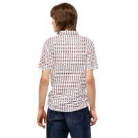 Men’s Fitted State of Kentucky Polo in Cardinal Red and Black – Image 6