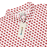 Men’s Fitted State of Wisconsin Polo – Image 1