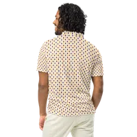 Men’s State of Minnesota Polo in Gopher Maroon and Gold – Image 6