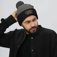 Silent Night Pom-Pom Beanie – Image 7