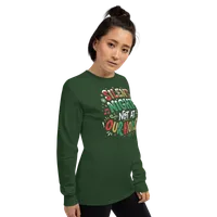 Silent Night Unisex Long Sleeve Tee – Image 11