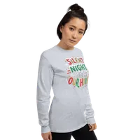 Silent Night Unisex Long Sleeve Tee – Image 7