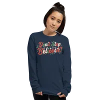 Don't Stop Believin' Unisex Long Sleeve T-shirt – Image 8