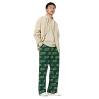 Don't Stop Believin' All-over print Unisex Wide-leg Pants – Image 5