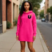 NUW U HOODIE DRESS – Small, Pink