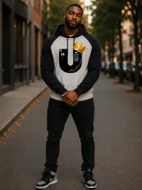 NUW U HOODIES – Small, Grey/Black