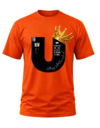 NUW U CLASSIC T-SHIRTS – Medium, Orange