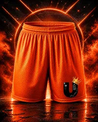 NUW U JERSEY SHORTS – Orange