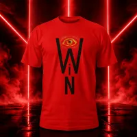 NUW I WIN – Large, Red