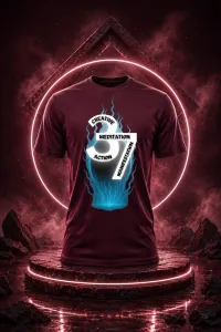 NUW 37 TEES – LARGE, Burgundy
