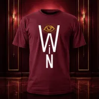 NUW I WIN – Medium, Burgandy