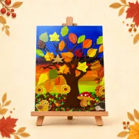 Autumn Tree Art Class for Kids | Ages 5–12 – Image 1