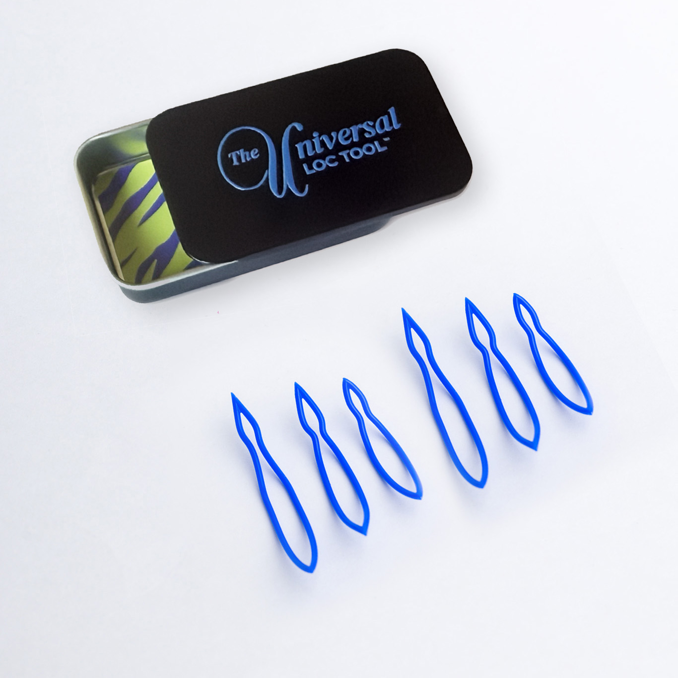 Pro Pack: 6  Universal Loc Tools - SM 1.5”; MD 2” & LG 2.5” – Blue, 2 of Each Size: Small, Medium, Large