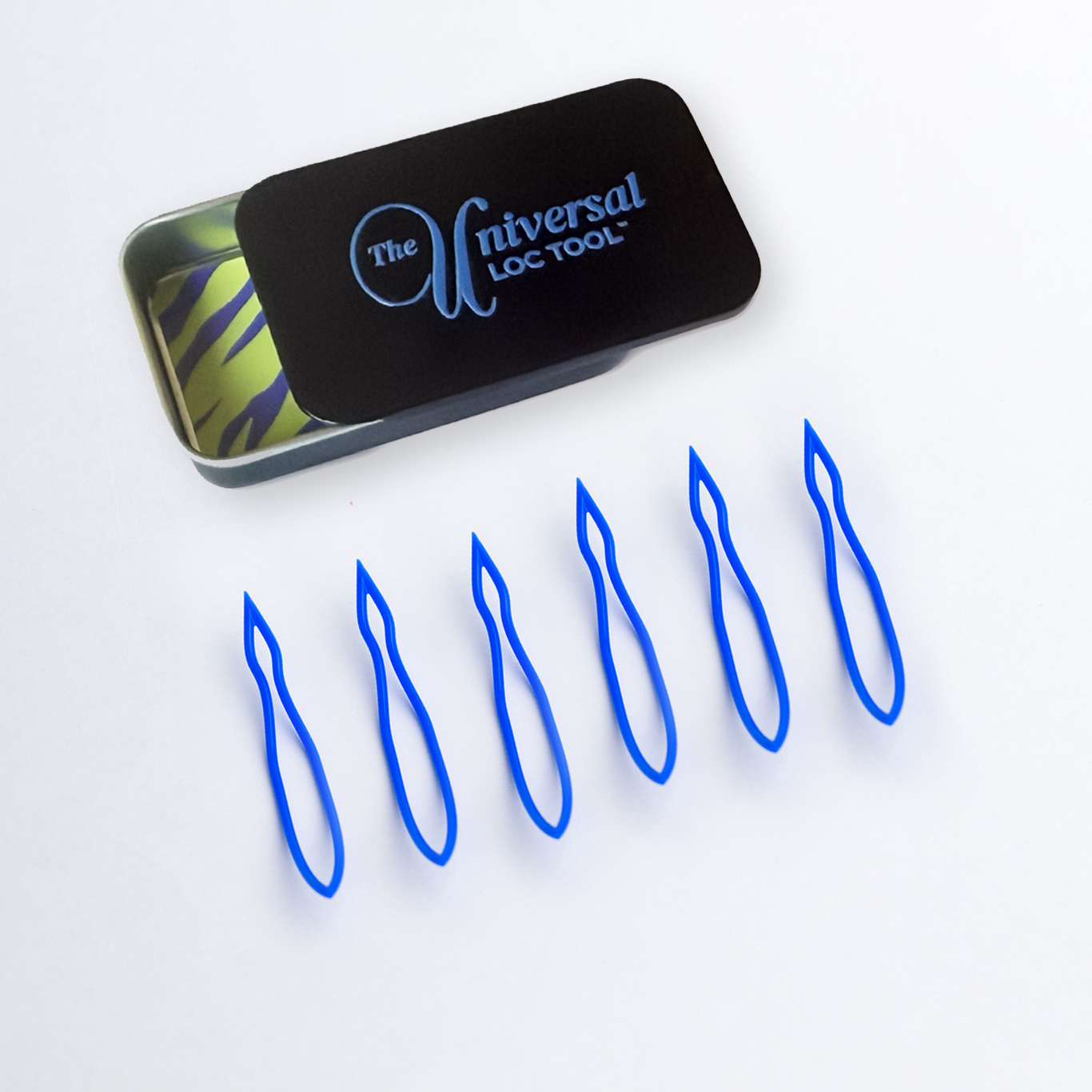 Pro Pack: 6  Universal Loc Tools - SM 1.5”; MD 2” & LG 2.5” – Blue, Large 