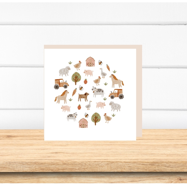 Greeting Card - Farmyard – Image 2