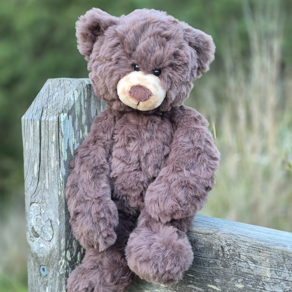 Bruno the Chocolate Bear Plush Soft Toy – Image 2