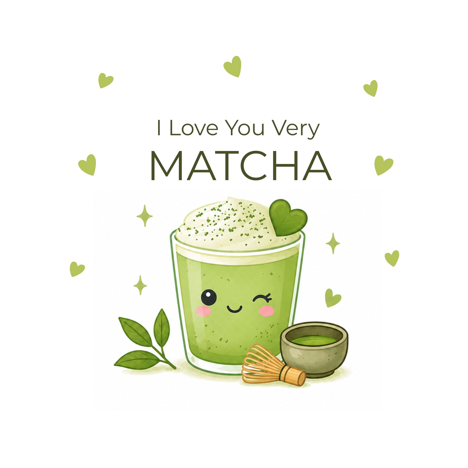 Greeting Card - I Love You Very Matcha – Image 2