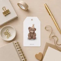 Gift Tag - Bruno the Bear (10 PACK) – Image 1