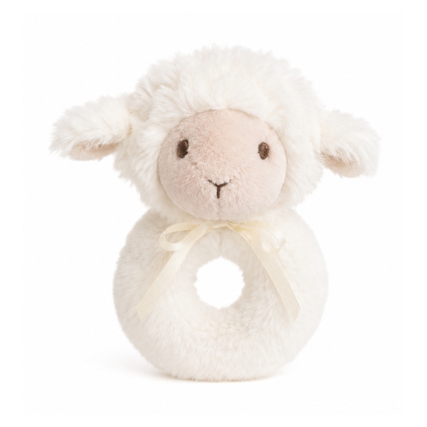 Pre-Order: Lulu the Lamb Ring Rattle – Image 1