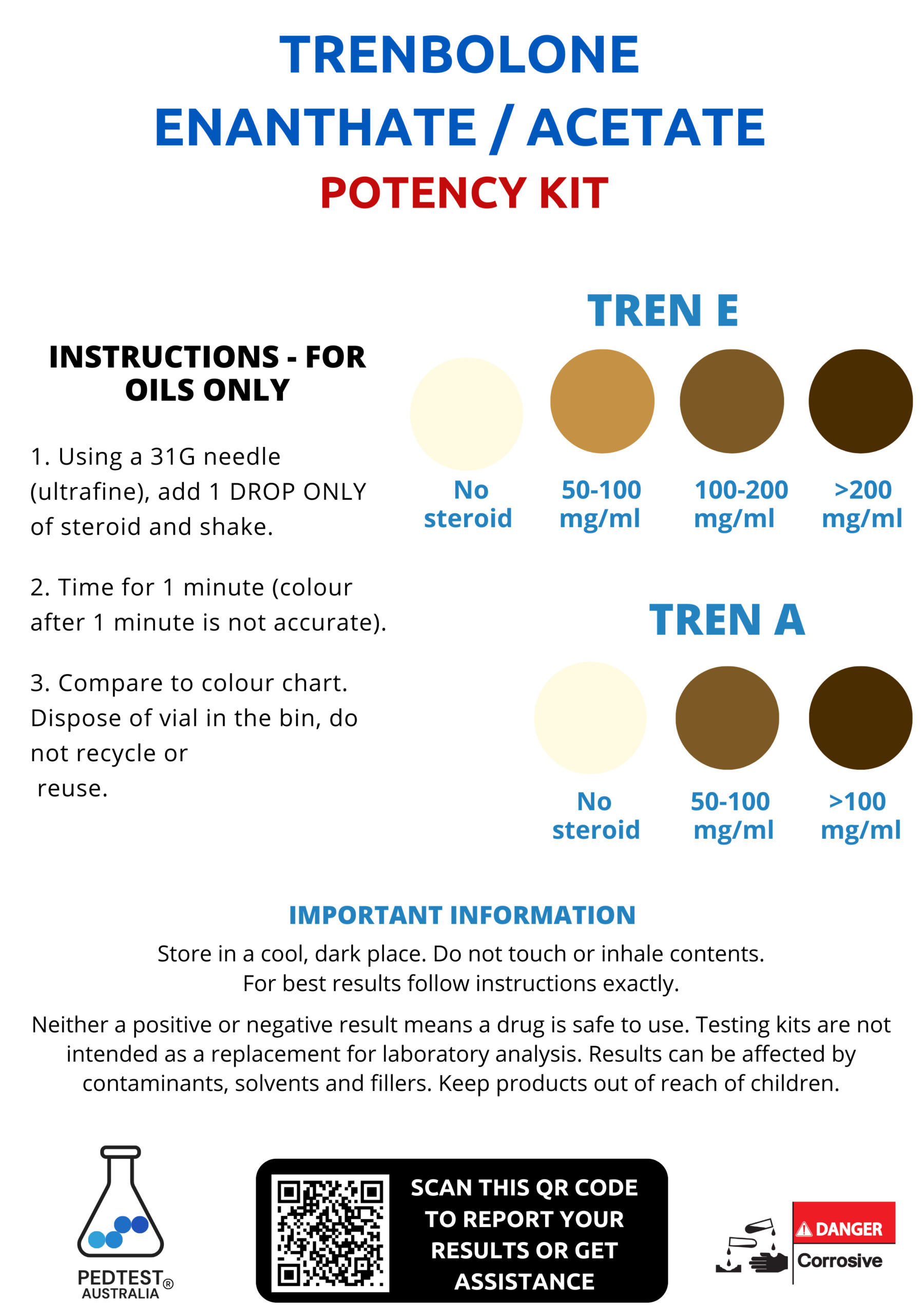 Tren E/A – Potency (Oil) – Image 2