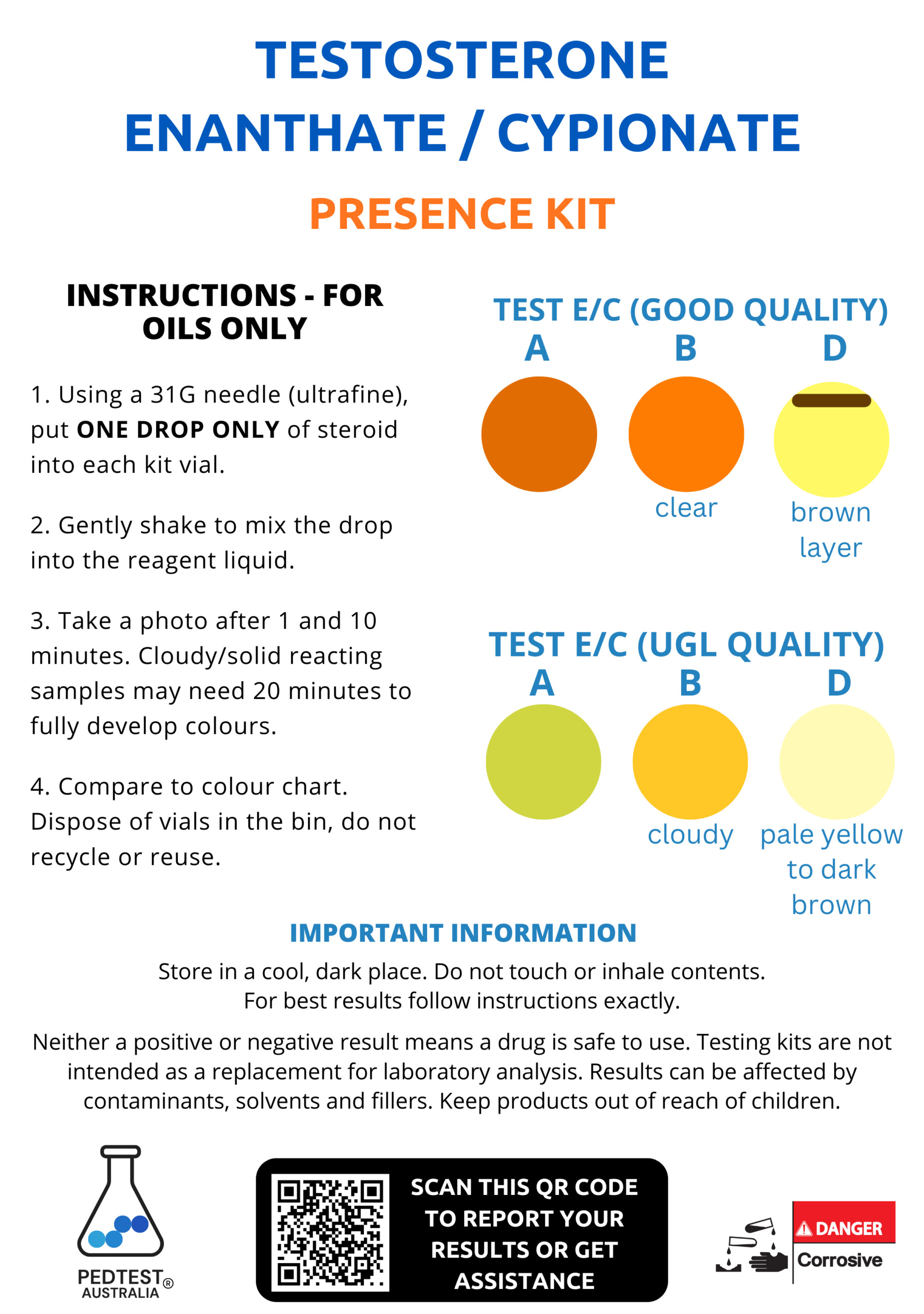 Test E/C – Presence (Oil) – Image 2