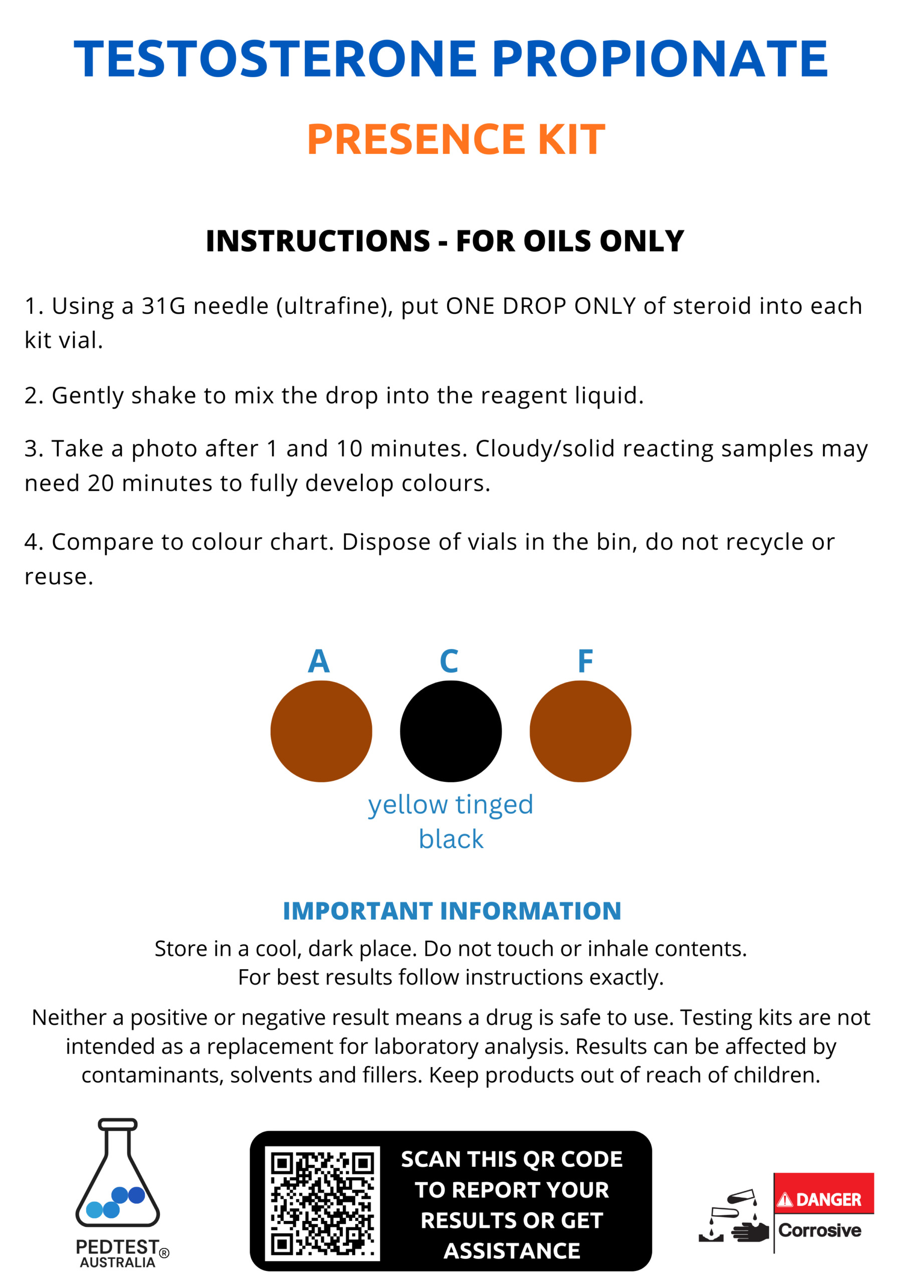 Test P – Presence (Oil) – Image 2