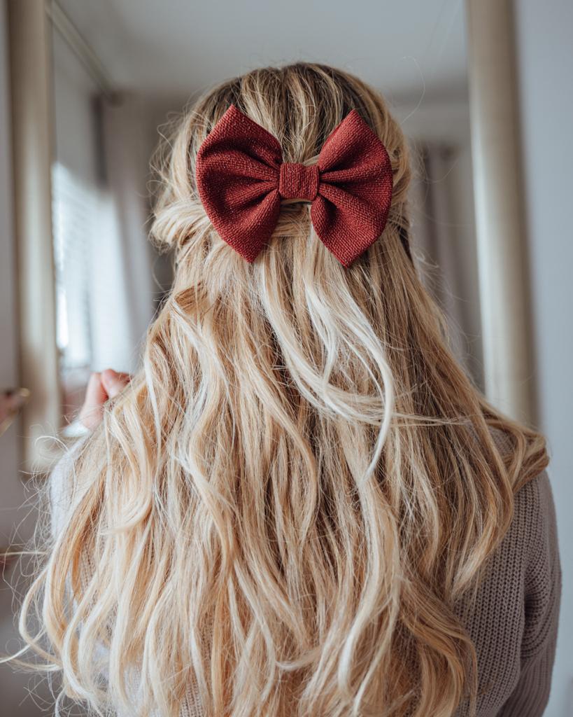 Textured Bow Clips – Image 1