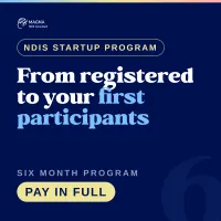 NDIS Startup Program (Pay in full) – Image 1