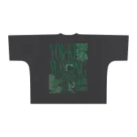 chisel boxy tee - green edition – Charcoal, XL