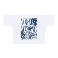 chisel boxy tee - blue edition – White, XL