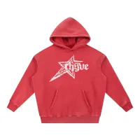rhyvestar hoodie  – Large, Red