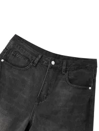 barebones black - barrel leg jeans – Image 5