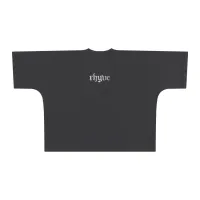 vision boxy tee - silver – Image 3