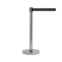 Geleidingspaal met riem Ecobarrière+ | Crowd control paal – Image 3