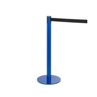 Geleidingspaal Slim Plus blauw met riem - Crowd control – Image 2