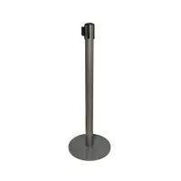 Geleidingspaal Slim Plus gehamerd grijs met riem – Image 2