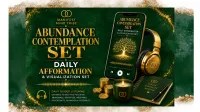 Abundance Set Contemplation AFFORMATIONS – Image 1