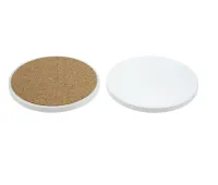 Ceramic Circle Coaster 3.5" – Image 2
