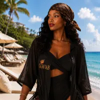GGWIAB™ Signature Cover-Up Shirt – Black