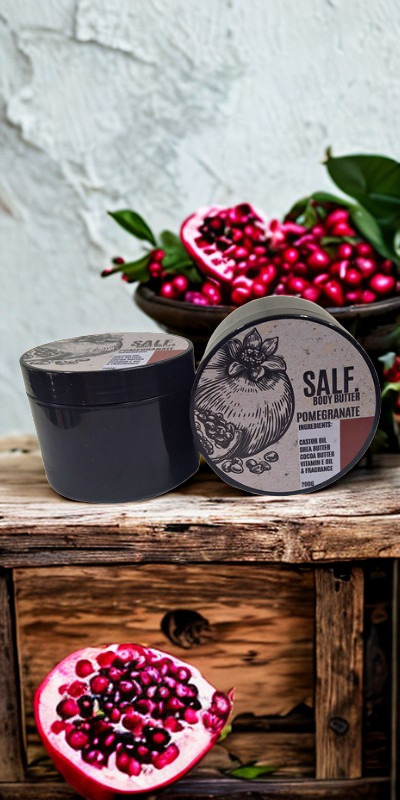 Body Butter - Pomegranate 200g – Image 1