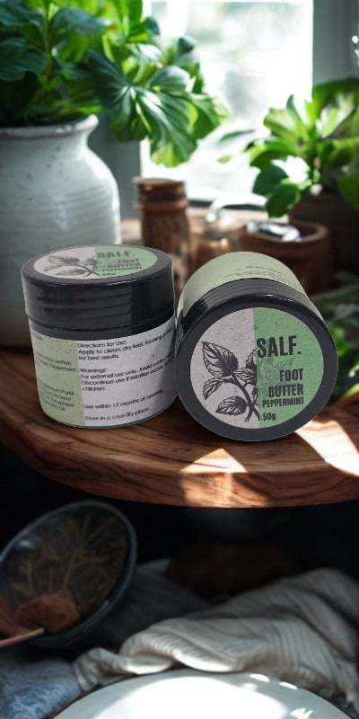 Foot Butter Peppermint 50g – Image 1