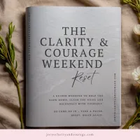 The Clarity & Courage Weekend Reset (Digital PDF) – Image 1