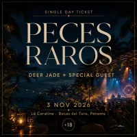 PECES RAROS + DEER JADE + SPECIAL GUEST — 3 DE NOVIEMBRE – Imagen 1