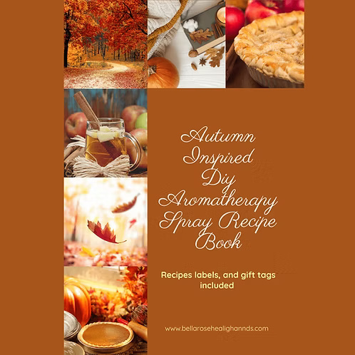 Autumn Inspired DIY Aromatherapy Spray Recipe Book – Image 1