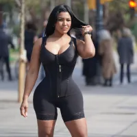 Faja Reloj de Arena  – Negro, M